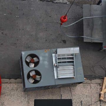 AirMaster Commercial Rooftop HVAC installation process